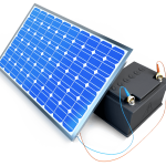 Baterías solares y acumuladores