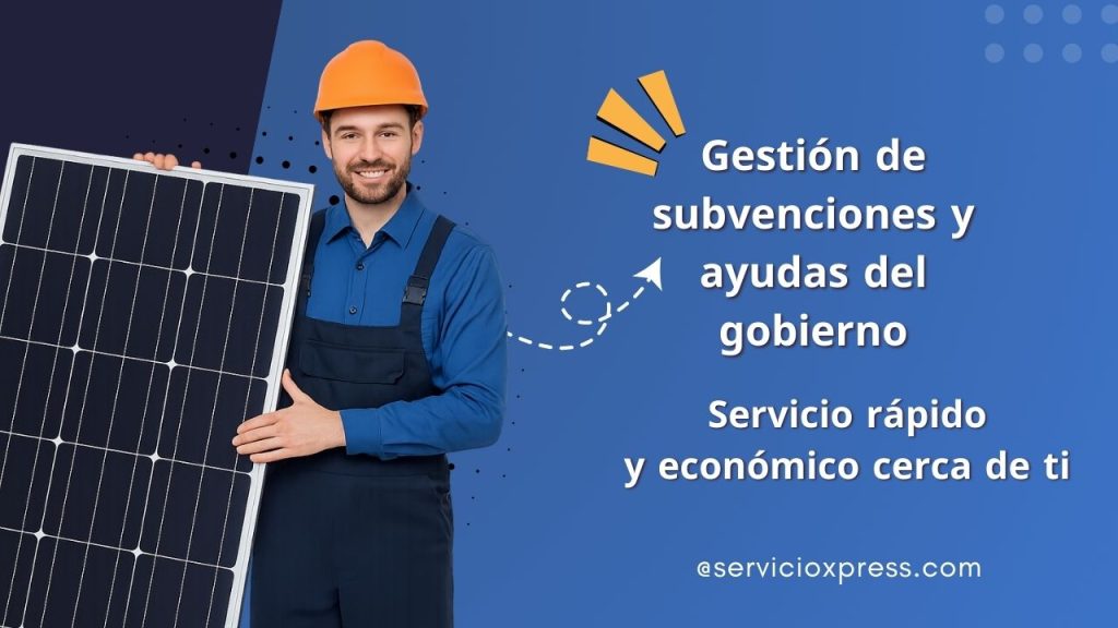 Gestión de subvenciones y ayudas del gobierno