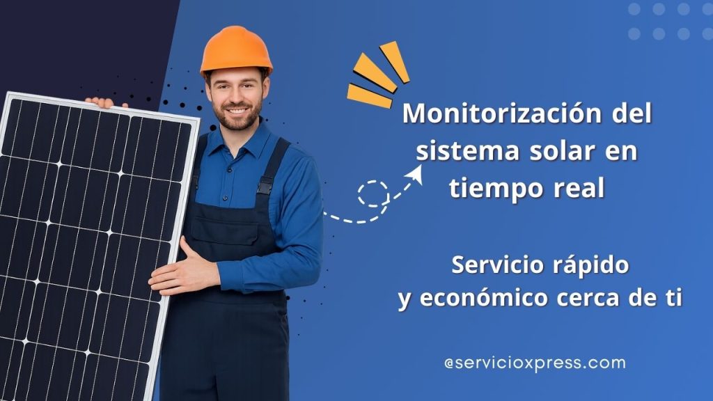 Monitorización del sistema solar en tiempo real
