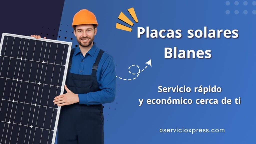 Placas solares Blanes