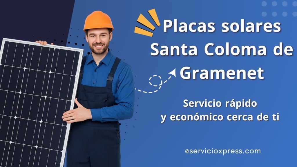 Placas solares Santa Coloma de Gramenet