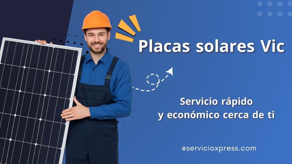 Placas solares Vic