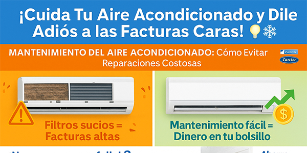 Mantenimiento del Aire Acondicionado: Cómo Evitar Reparaciones Costosas