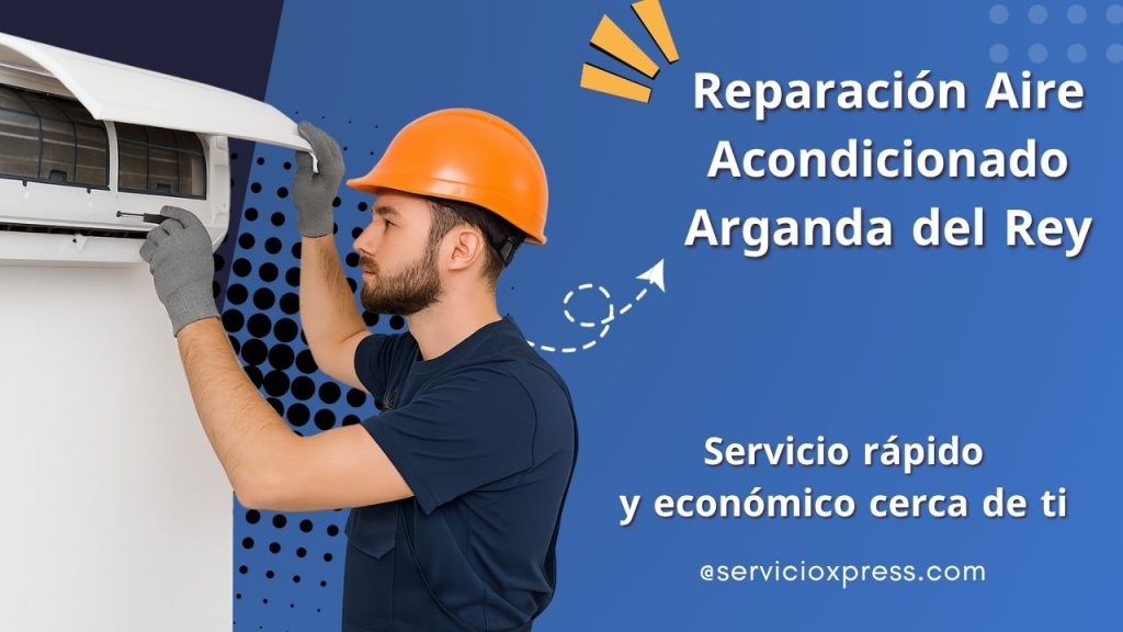 reparación aire acondicionado Arganda del Rey