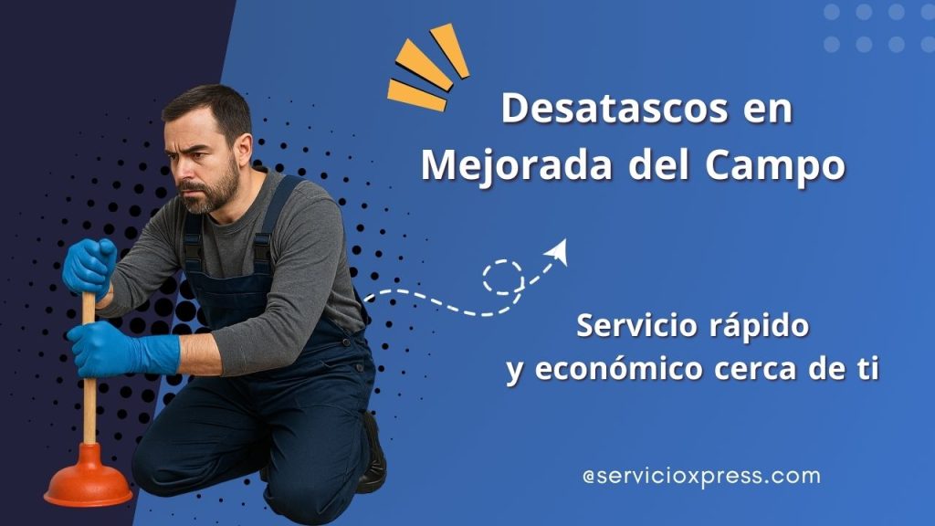Desatascos Mejorada del Campo